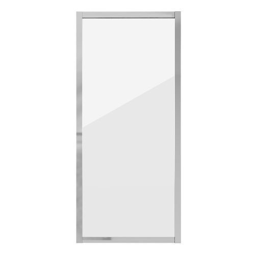 Боковая стенка Niagara Nova NG-A90 90х195 стекло прозрачное профиль хром