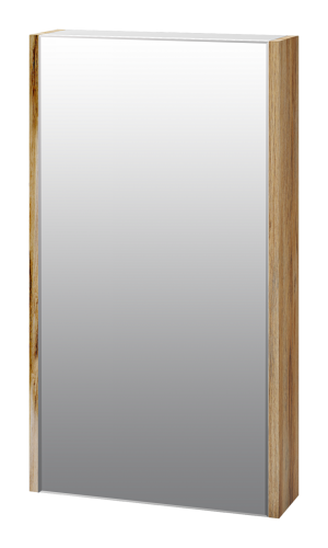 Зеркало-шкаф Misty Ива П-Ива04045-01Л 50х80 подвесной цвет коричневый