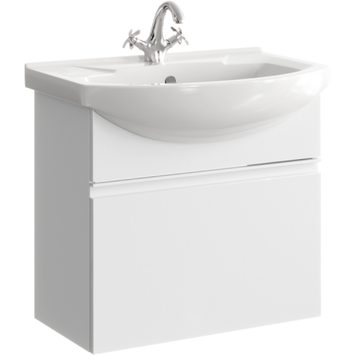 Тумба под раковину Aqwella Y ROD01061 60х30 подвесная цвет белый