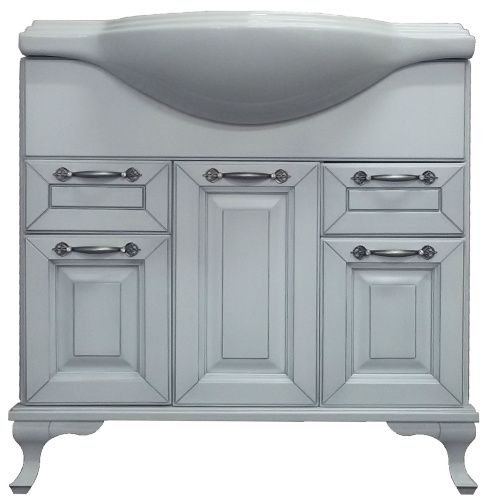 Тумба с раковиной Loranto Пандора 561738.01.011 80х30 напольная цвет белый