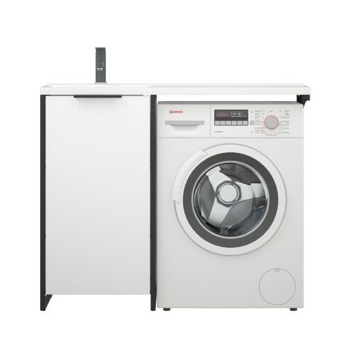 Тумба под раковину Corozo Гера SD-00001908 50х50 напольная цвет белый