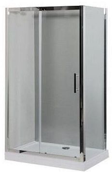 Душевой уголок Aquanet NPE1131 120х80 стекло прозрачное профиль хром без поддона