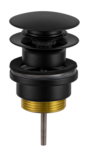 Донный клапан Daniel A735R15 черный