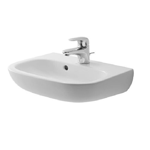 Раковина керамическая Duravit D-Code 7054500002 50х30 подвесная цвет белый 1 отверстие под смеситель