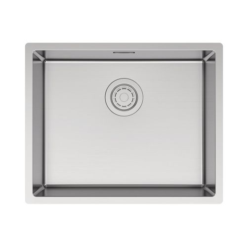 Кухонная мойка Paulmark LASSAN 54 UNI LA54-BS 40х50 цвет нержавеющая сталь поверхность брашированная