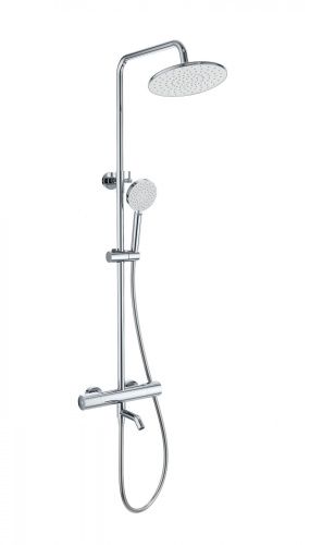 Душевая стойка Wonzon & Woghand Inn WW-A3006-T1-CR настенная цвет хром с термостатом