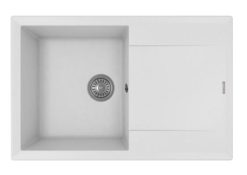 Кухонная мойка Florentina Тоскана 780 17.050.C0780.201 80х50 цвет белый поверхность матовая