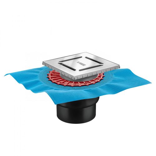 Душевой трап Berges ZENTRUM Norma 090463 20х20 хром