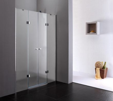 Душевая дверь Cezares VERONA VERONA-W-B-22-240-P-Cr 240х195 стекло рифленое профиль хром