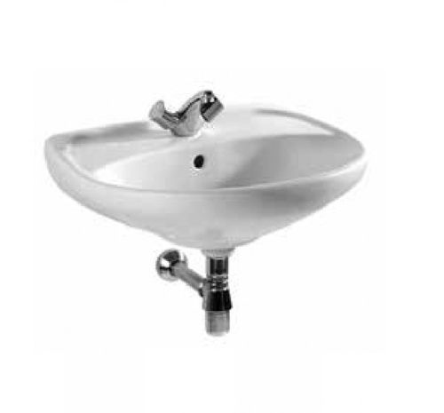 Раковина из сантехнического фарфора Jika Lyra 8142720001049 60х50 подвесная цвет белый