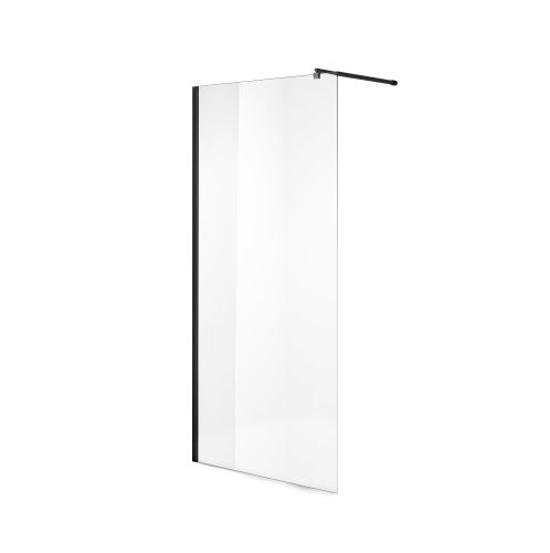Душевая перегородка Niagara Nova NG-683-90BLACK 90х195 стекло прозрачное профиль черный