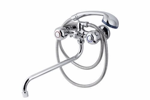 Cмеситель для ванны и душа TSARSBERG TSB-111-30 настенный хром