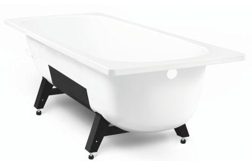Ванна стальная ВИЗ Tevro Т-72902 170х70 пристенная прямоугольная с каркасом