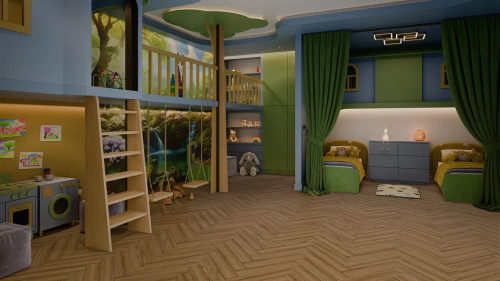 SPC ламинат Damy Floor LONDON 5246-10 Лидс толщина 0.4 см 43 класс 615х123