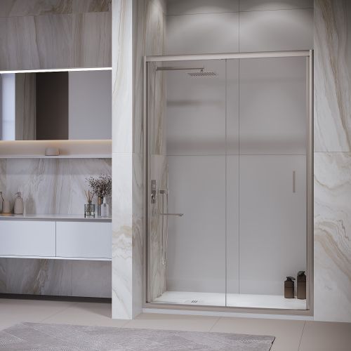 Душевая дверь RGW Passage 06082108-11 80х190 стекло прозрачное профиль хром