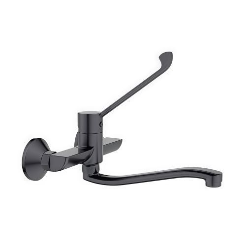 Смеситель для ванны и душа BELZ B79019-3 настенный оружейная сталь