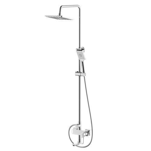 Душевая стойка Rossinka RS46 RS46-46 настенная цвет хром