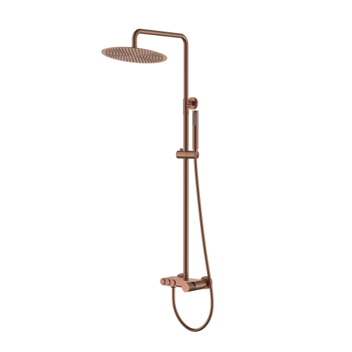 Душевая стойка Boheme Stick 128-BRB.2 настенная цвет бронза