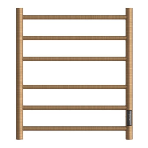 Полотенцесушитель электрический Point Аврора PN10856BR 55х60 бронза