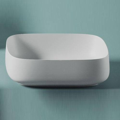 Раковина керамическая Artceram COGNAC COL009 05 00 60 см накладная цвет белый без отверстий под смеситель