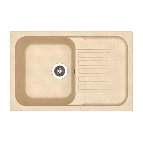 Кухонная мойка Dr.Gans Адель 780 25.090.C0780.402 80х50 цвет бежевый поверхность матовая
