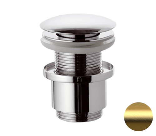 Донный клапан Remer 904CC2114BG золото