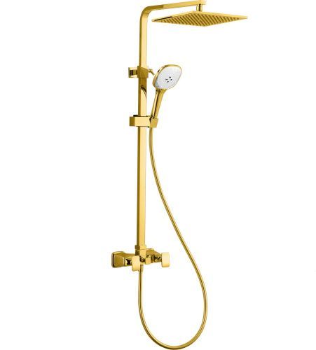 Душевая стойка Wonzon & Woghand Shakespeare WW-654602-DG настенная цвет золото
