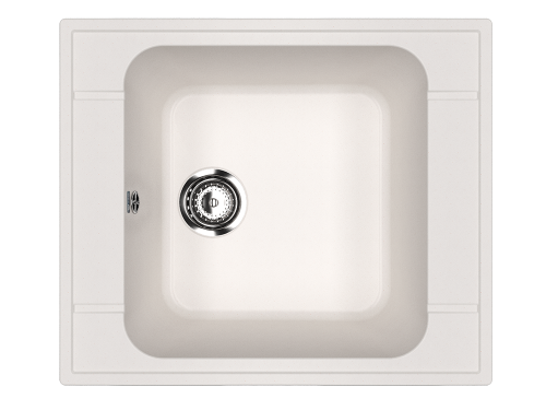Кухонная мойка Ulgran Classic U-604-331 60х50 цвет белый