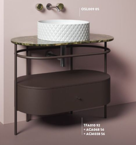 Консоль под раковину Artceram Flair 4.0 ACA068 56 100х50 напольная цвет коричневый