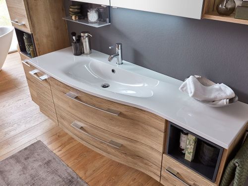 Раковина из искусственного камня Marlin 3160motion MNWM150R 150х50 подвесная цвет белый 1 отверстие под смеситель