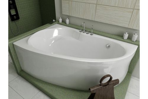 Ванна акриловая Relisan Zoya Гл000001247 140х90 пристенная асимметричная