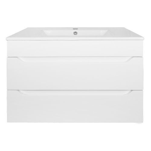 Тумба с раковиной Loranto Аврора CS00091412 70х50 подвесная цвет белый