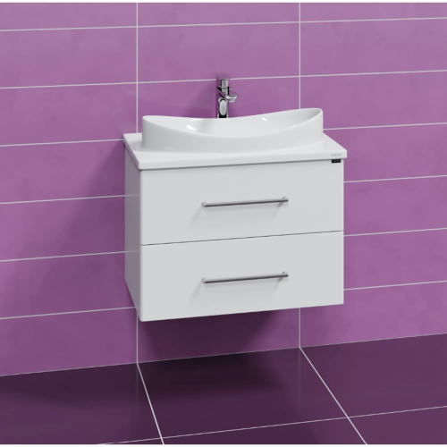 Тумба под раковину СанТа Вегас 226037 70х40 подвесная цвет белый