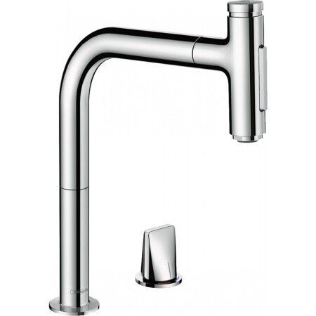 Смеситель для кухни Hansgrohe Metris Select M71 73819000 на мойку хром