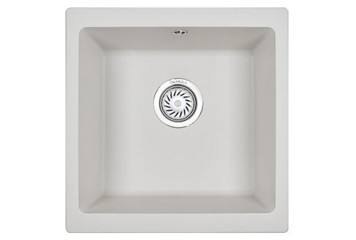 Кухонная мойка Granula 4451, АРКТИК 45х45 цвет белый поверхность матовая