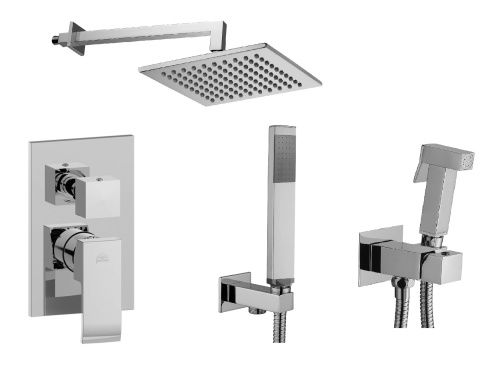 Душевая система Paffoni Elle KITZEL018CR/MKING встраиваемая в стену