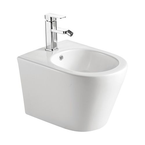 Биде подвесное Abber Bequem AC1151 цвет белый