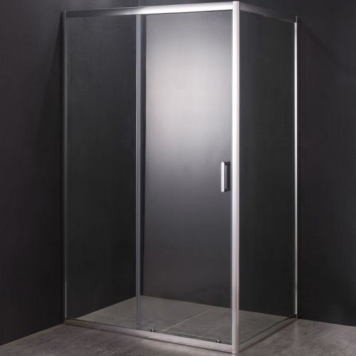 Душевой уголок Orange E23-12080TCR 120х80 стекло прозрачное профиль хром без поддона