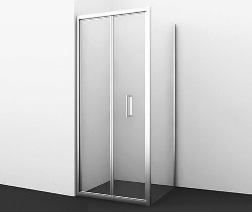 Душевой уголок Wasserkraft 78F19 100х100 стекло прозрачное профиль хром без поддона