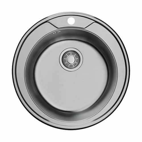 Кухонная мойка Omoikiri Asida 4993785 50х50 цвет нержавеющая сталь