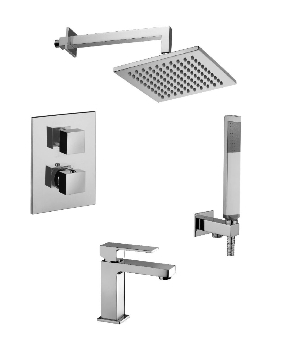 Душевая система Paffoni Elle KITLEQ518CR071KING встраиваемая в стену