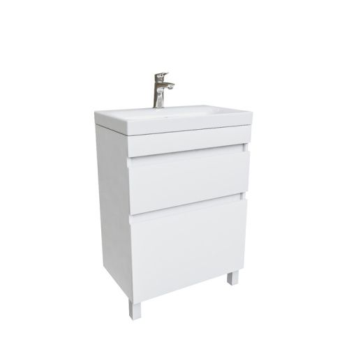 Тумба с раковиной Iddis Zodiac ZOD6CBFi95K 60х40 напольная цвет белый