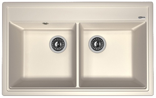 Кухонная мойка Florentina Липси 820 20.370.E0820.201 80х50 цвет белый поверхность матовая