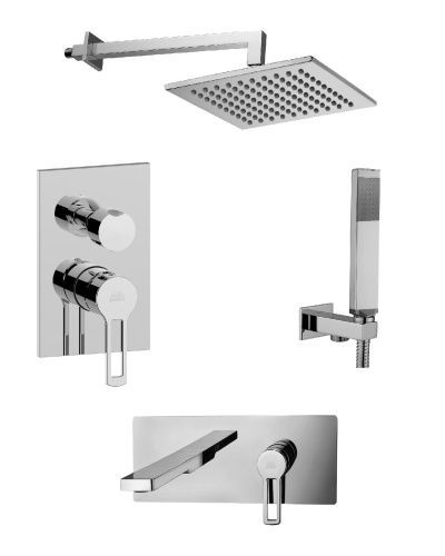 Душевая система Paffoni Ringo KITRIN018CR105KING встраиваемая в стену