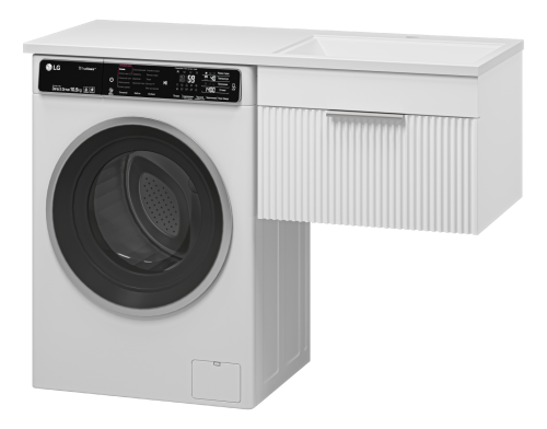 Тумба под раковину Brevita Enfida ENF-09060-011Я 60х50 подвесная цвет белый