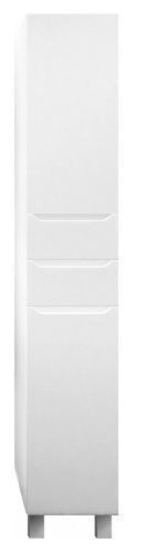 Шкаф-пенал 1MarKa Кода У57595 40х200 напольный цвет белый