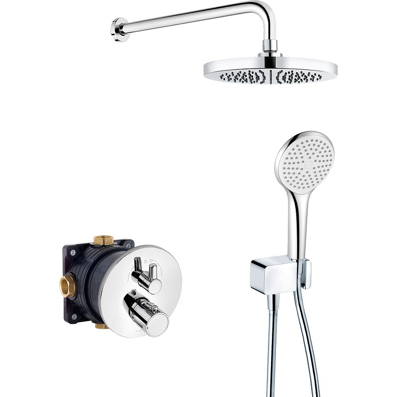 Душевая система Kludi ZENTA 388320545 встраиваемая в стену цвет хром