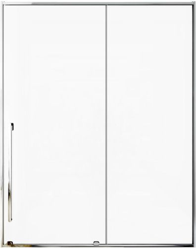 Душевая дверь Allen Brau Fantasy 3.11010.00 160х200 стекло прозрачное профиль хром