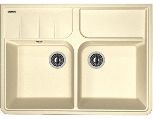 Кухонная мойка Florentina Вилладжио 20.385.F0898.202 90х65 цвет бежевый поверхность матовая