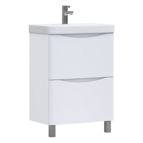 Тумба под раковину Vigo Glem tn.GLE.9595.60.2Y 60х30 напольная цвет белый